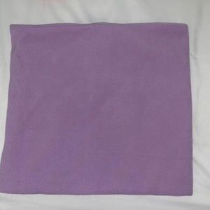 Neck fleece scarf. Lavender. Never worn. Mask